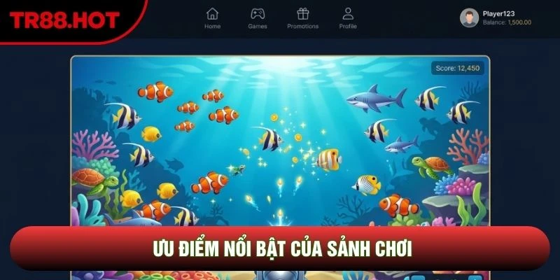 Ưu điểm nổi bật của sảnh chơi Ưu điểm nổi bật của sảnh chơi